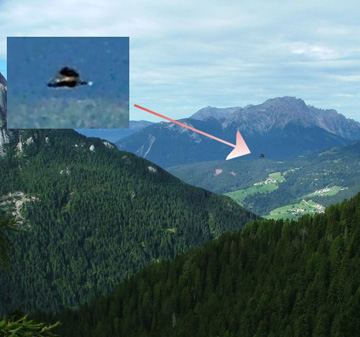 UFO
                        over Italy