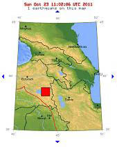 Turkey 7.5
                    Earthquake October 23 2011